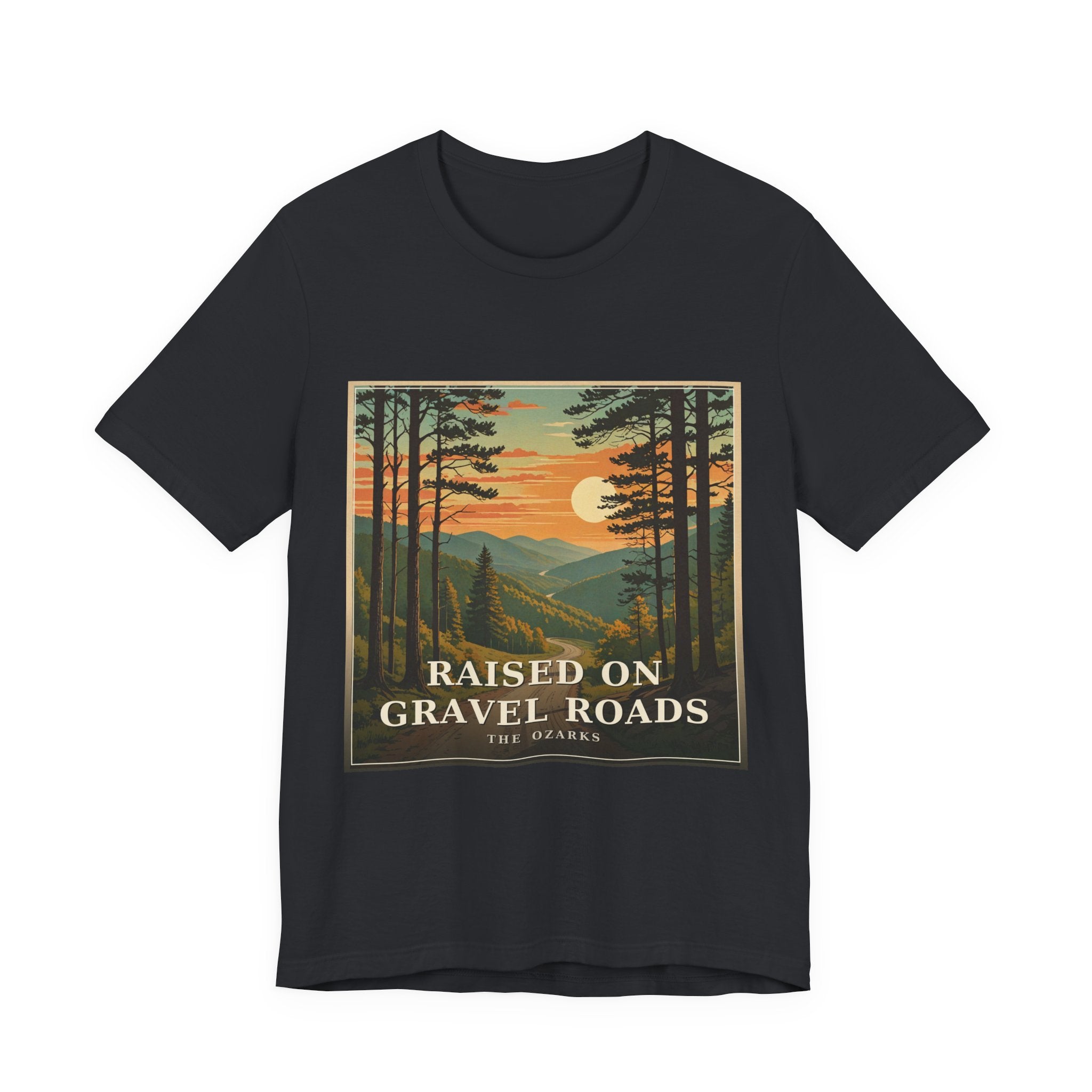 Raised on Gravel Roads - The Ozarks Tee | Corner & County
