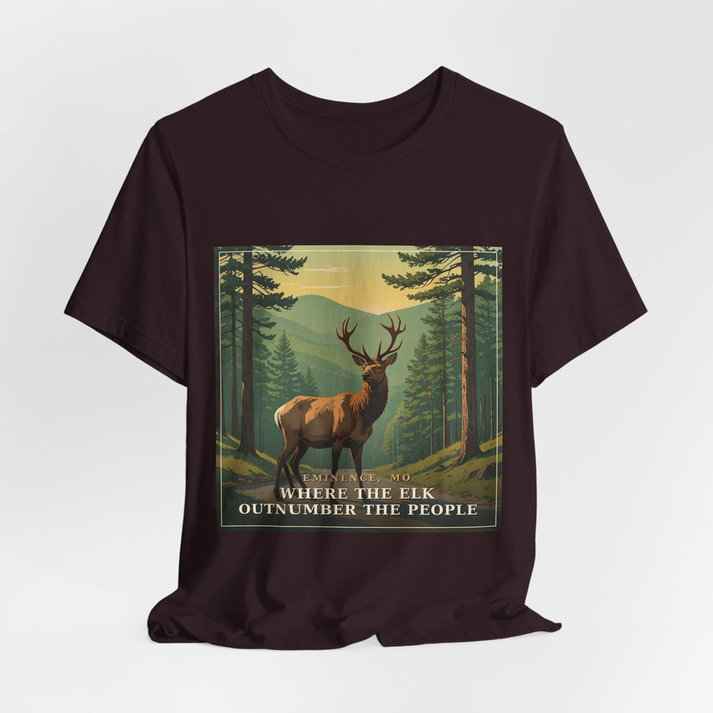 Where the Elk Outnumber the People - The Ozarks Tee | Corner & County