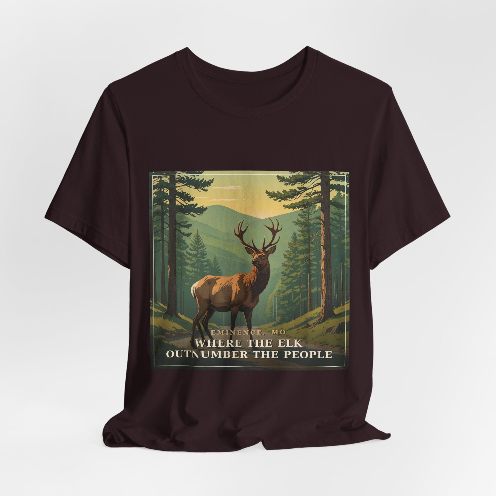 Where the Elk Outnumber the People - The Ozarks Tee | Corner & County