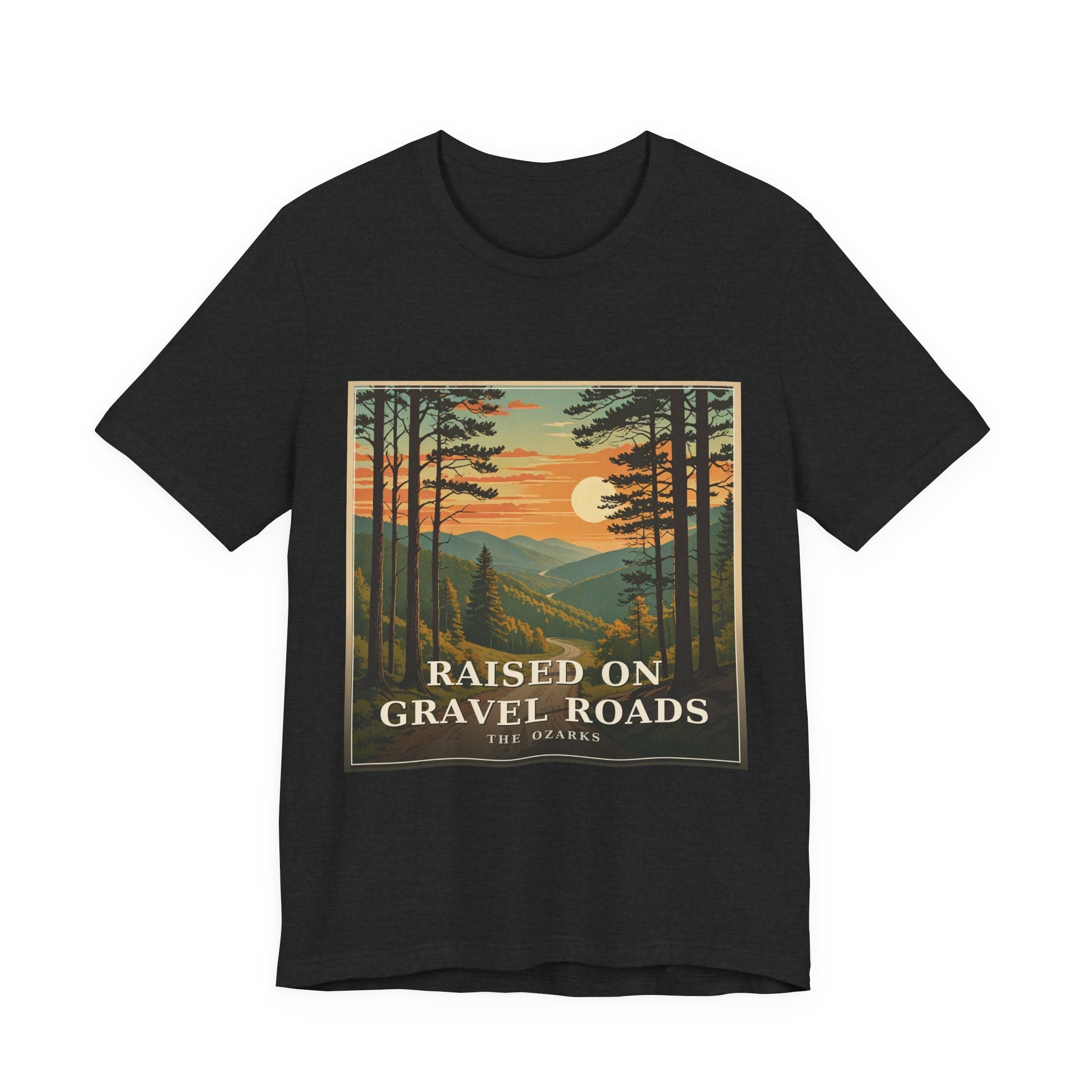 Raised on Gravel Roads - The Ozarks Tee | Corner & County