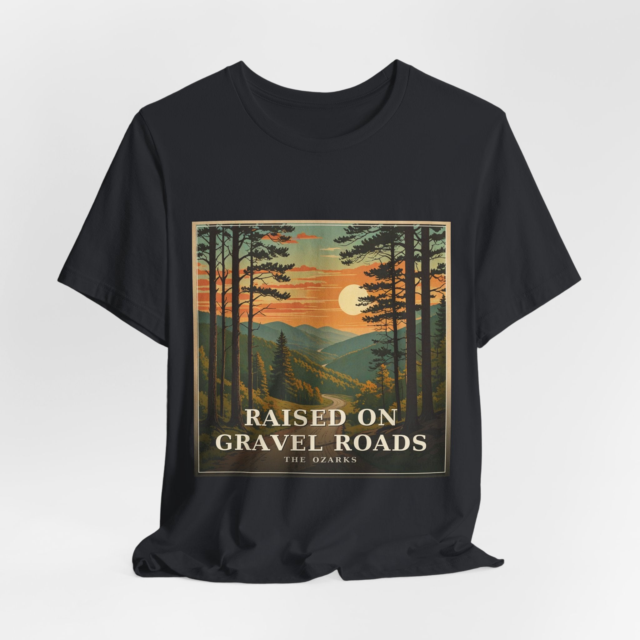 Raised on Gravel Roads - The Ozarks Tee | Corner & County