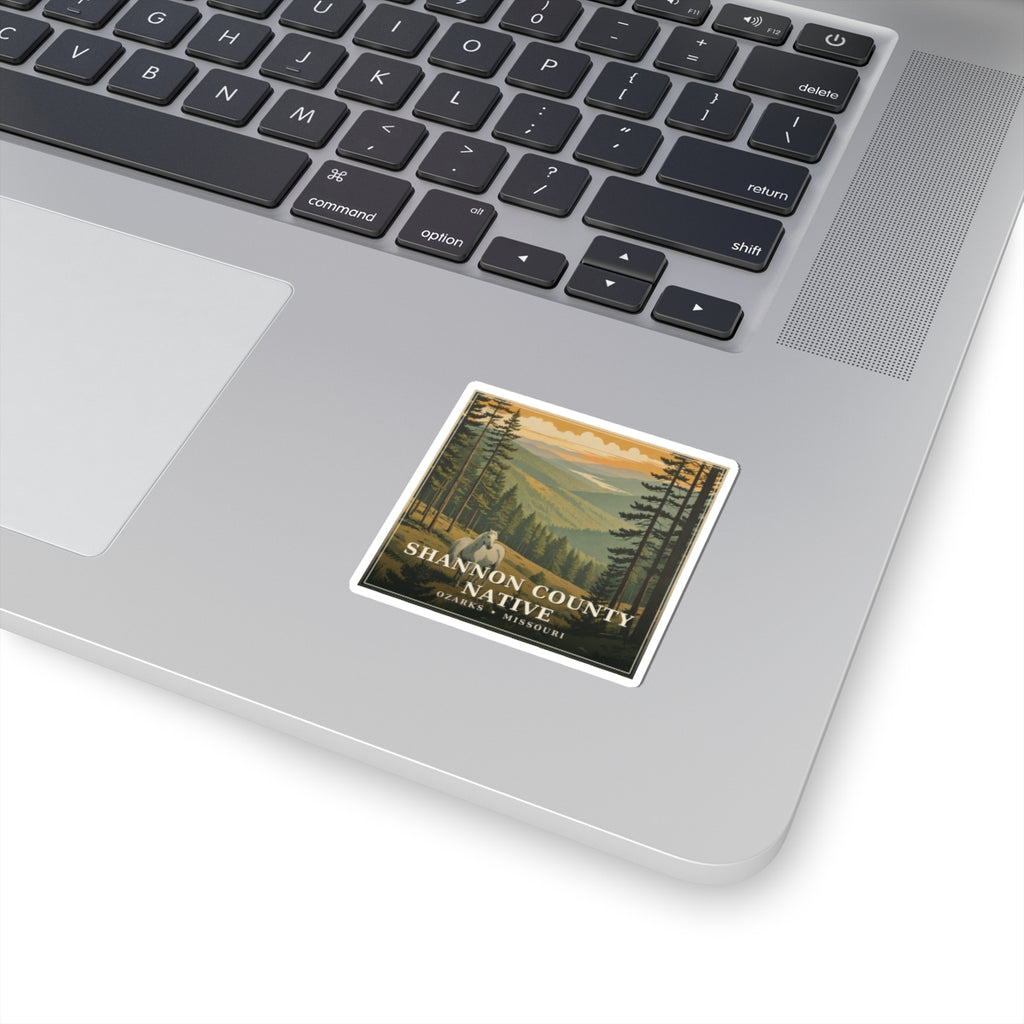 Shannon County Native - The Ozarks Sticker | Corner & County