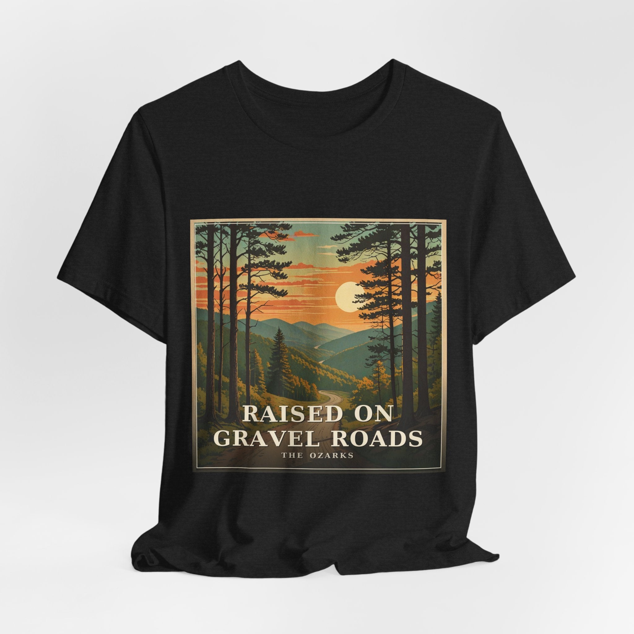 Raised on Gravel Roads - The Ozarks Tee | Corner & County