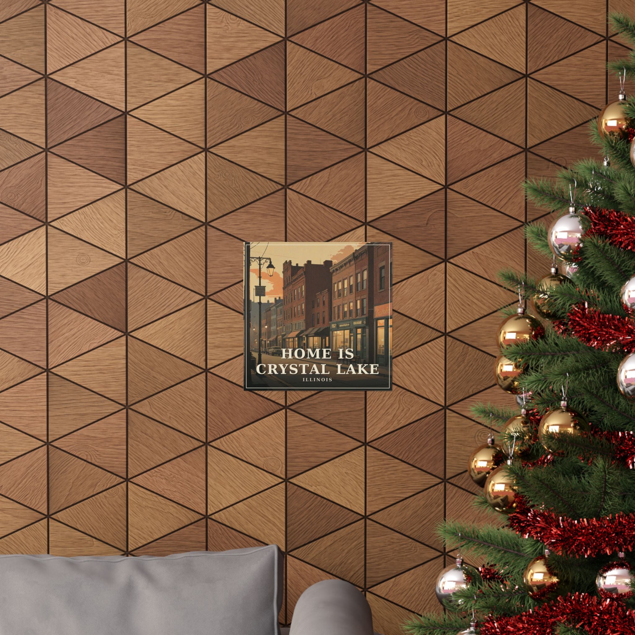Home is Crystal Lake - Crystal Lake Poster | Corner & County