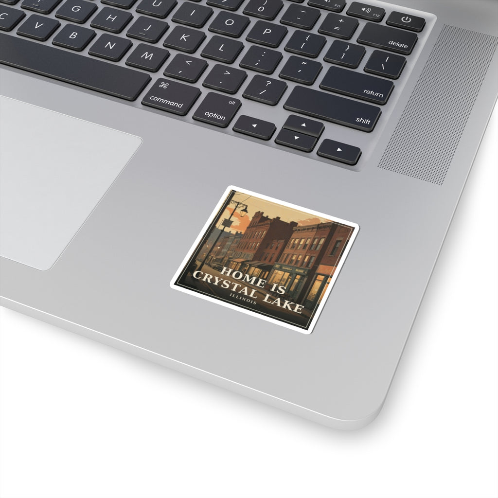 Home is Crystal Lake - Crystal Lake Sticker | Corner & County