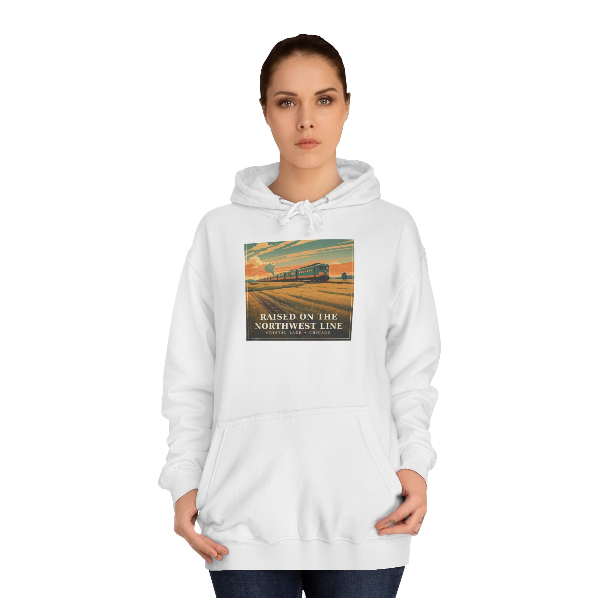 Raised on the Northwest Line - Crystal Lake Hoodie | Corner & County