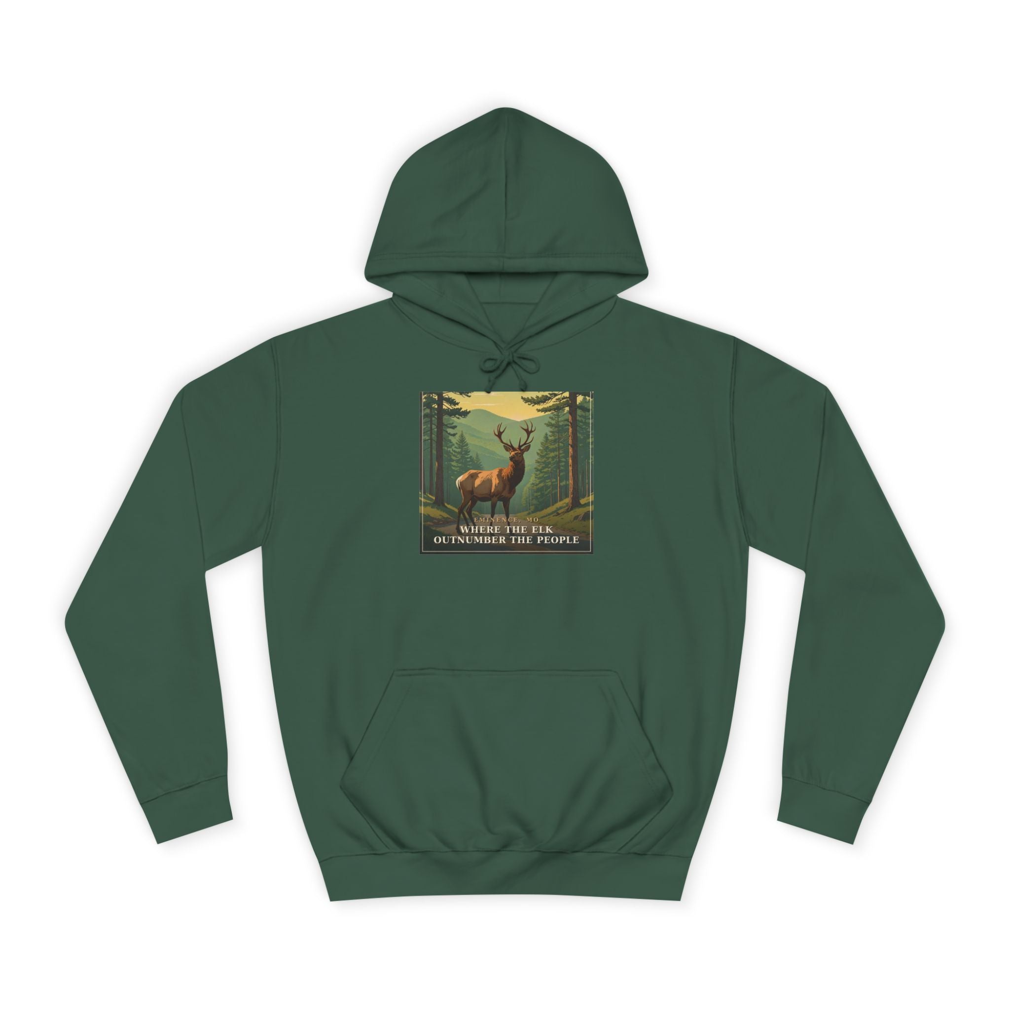 Where the Elk Outnumber the People - The Ozarks Hoodie | Corner & County