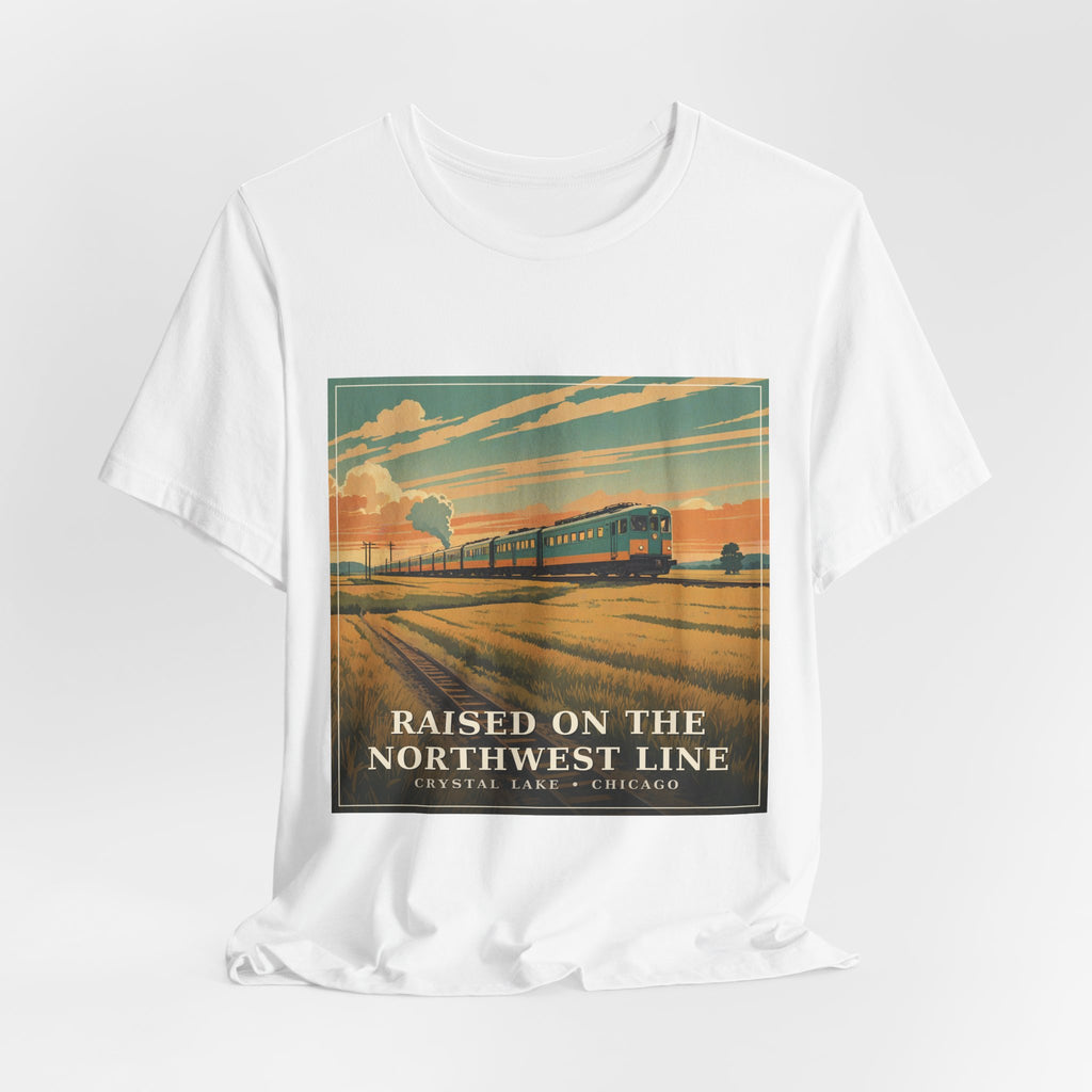 Raised on the Northwest Line - Crystal Lake Tee | Corner & County