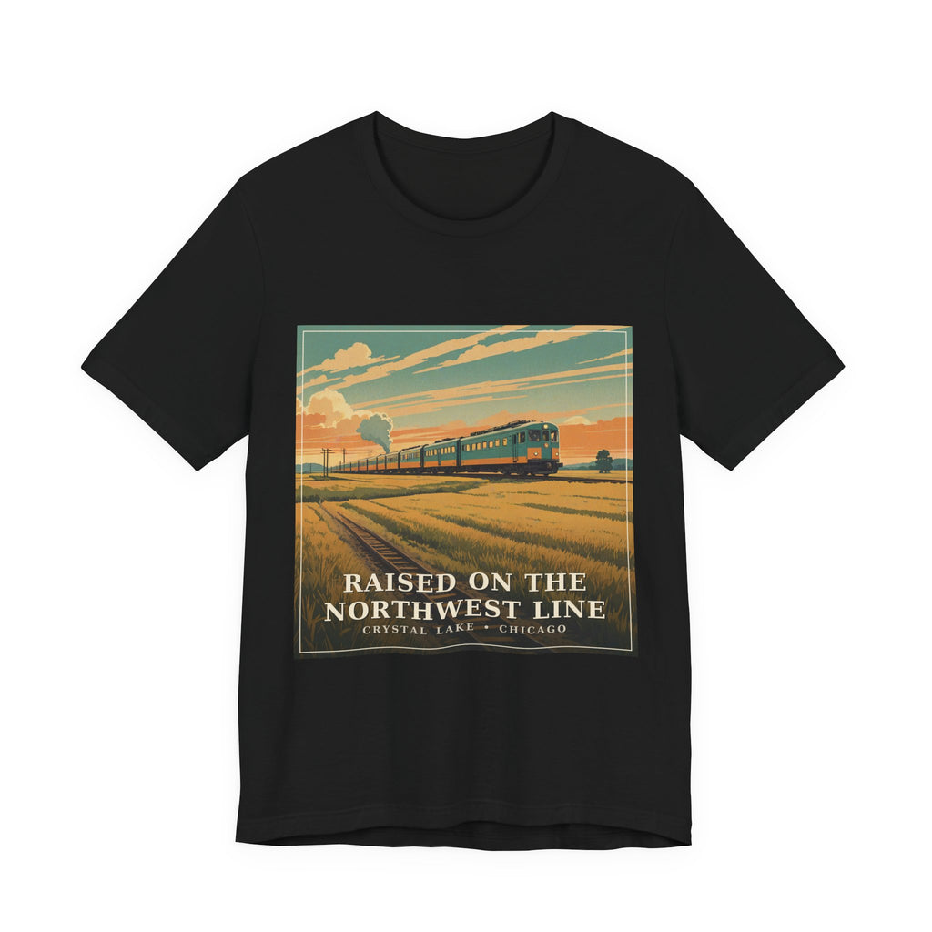 Raised on the Northwest Line - Crystal Lake Tee | Corner & County