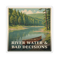 River Water & Bad Decisions - The Ozarks Sticker | Corner & County