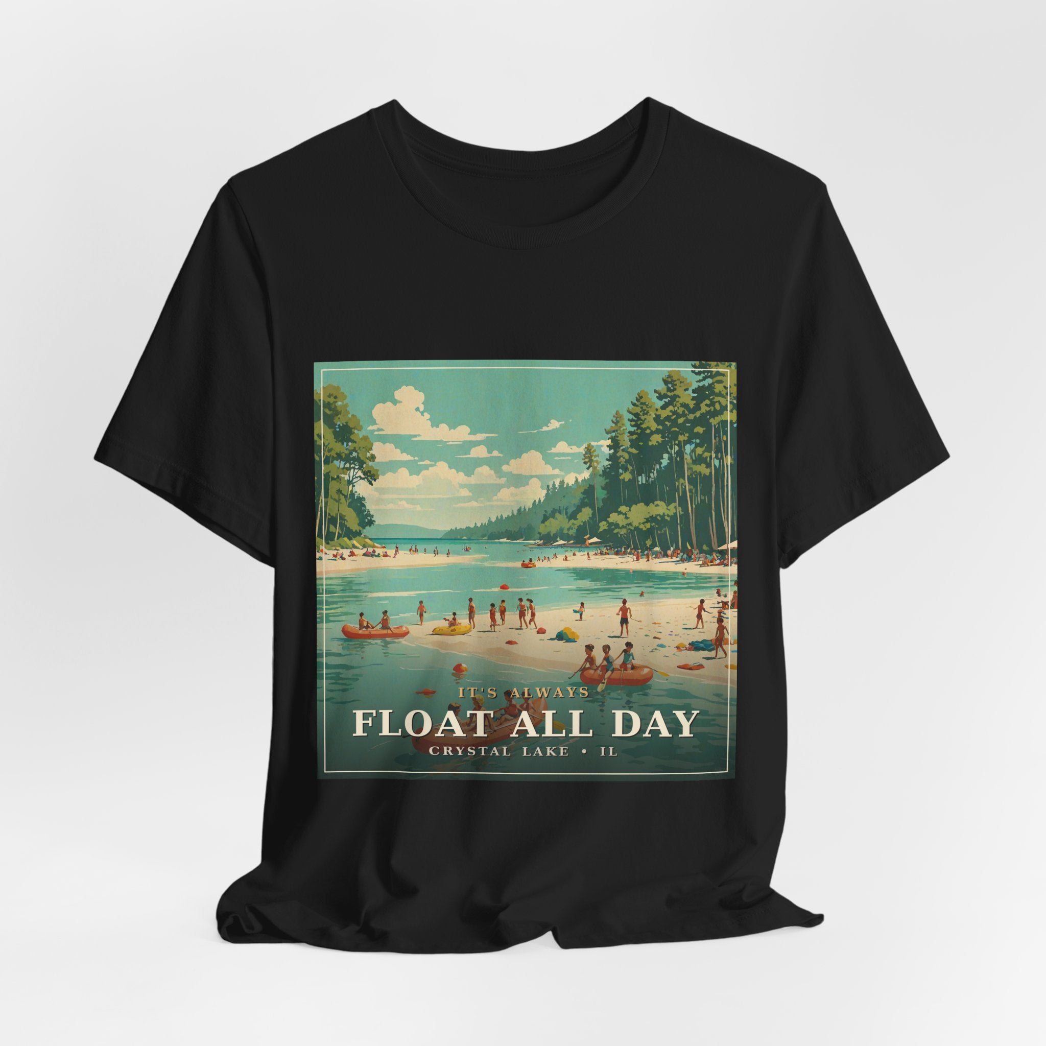 Float All Day - Crystal Lake Tee | Corner & County