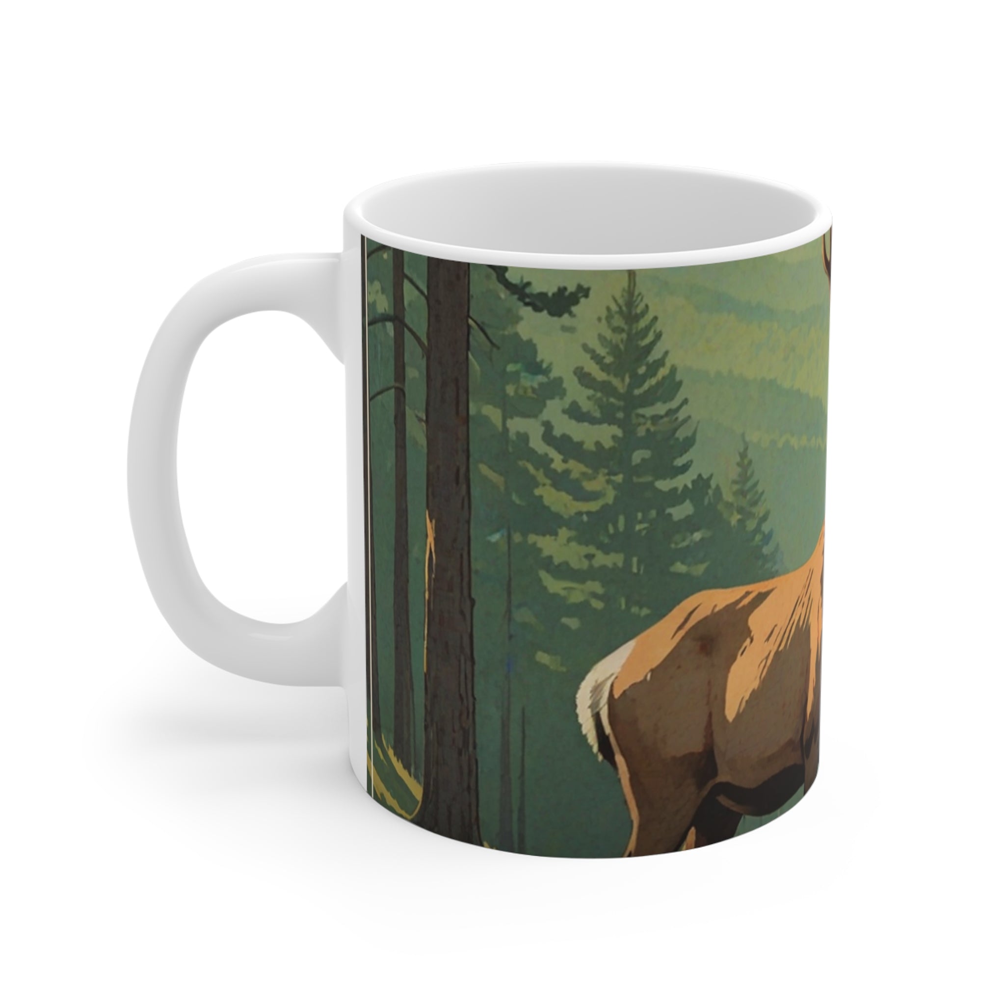 Where the Elk Outnumber the People - The Ozarks Mug | Corner & County