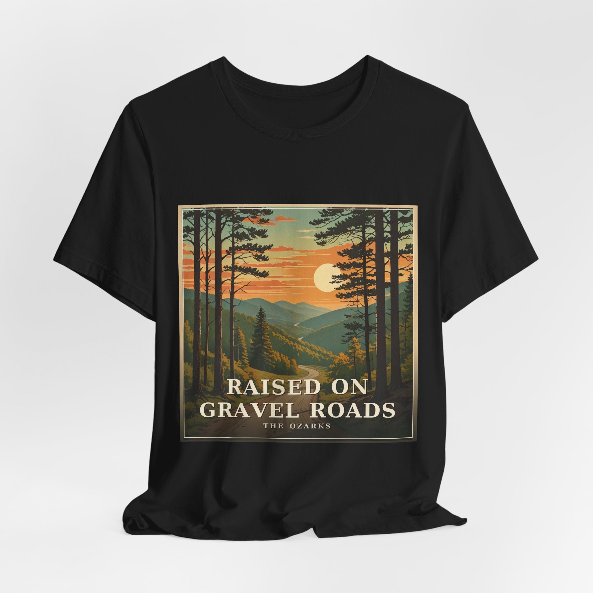 Raised on Gravel Roads - The Ozarks Tee | Corner & County