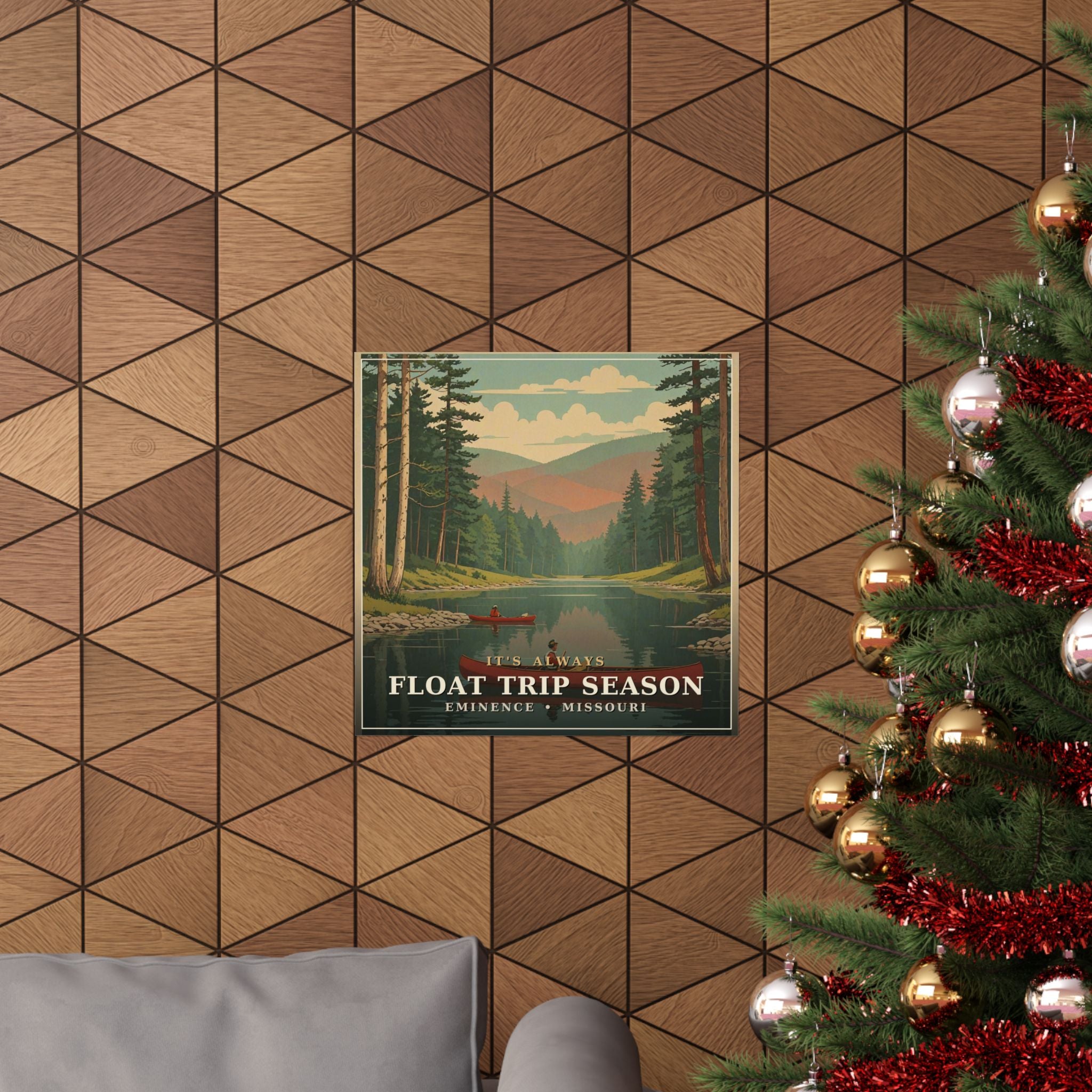 Float Trip Season - The Ozarks Poster | Corner & County