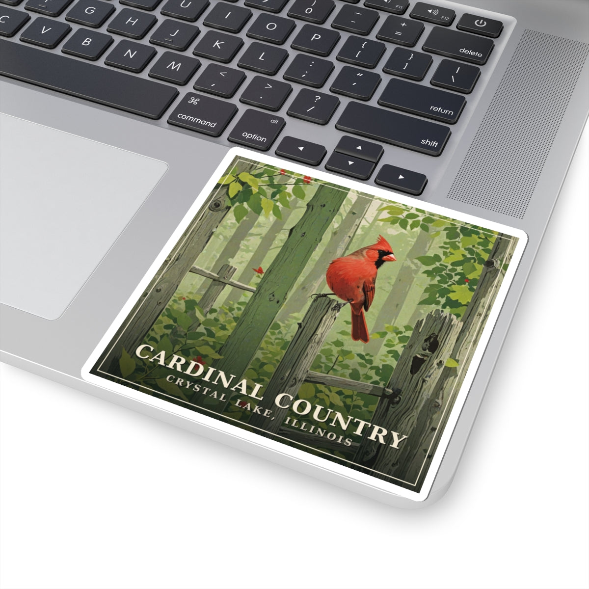 Cardinal Country - Crystal Lake Sticker | Corner & County