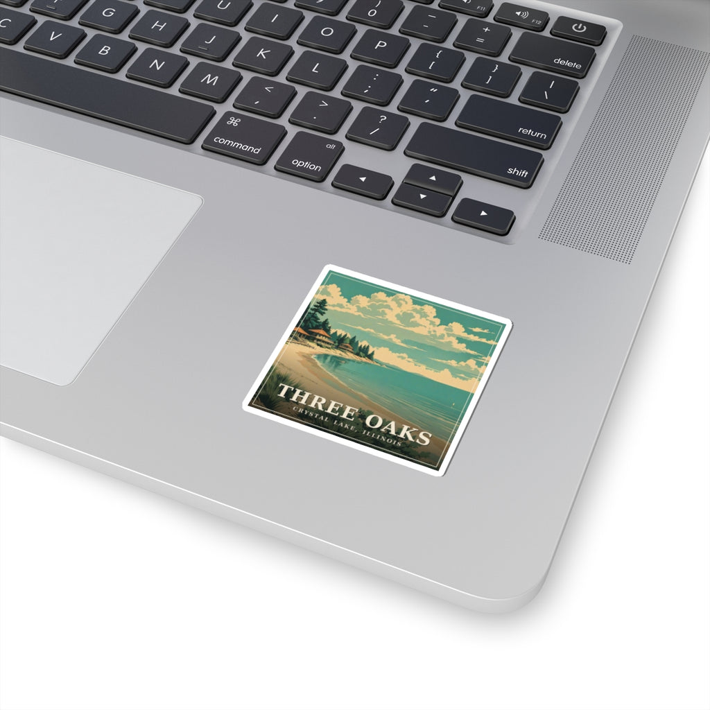 Three Oaks - Crystal Lake Sticker | Corner & County
