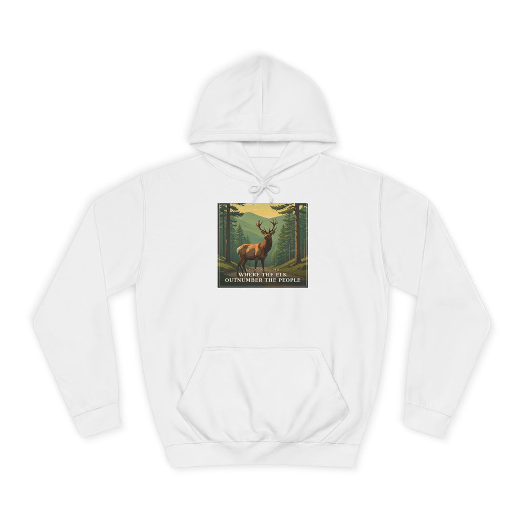 Where the Elk Outnumber the People - The Ozarks Hoodie | Corner & County