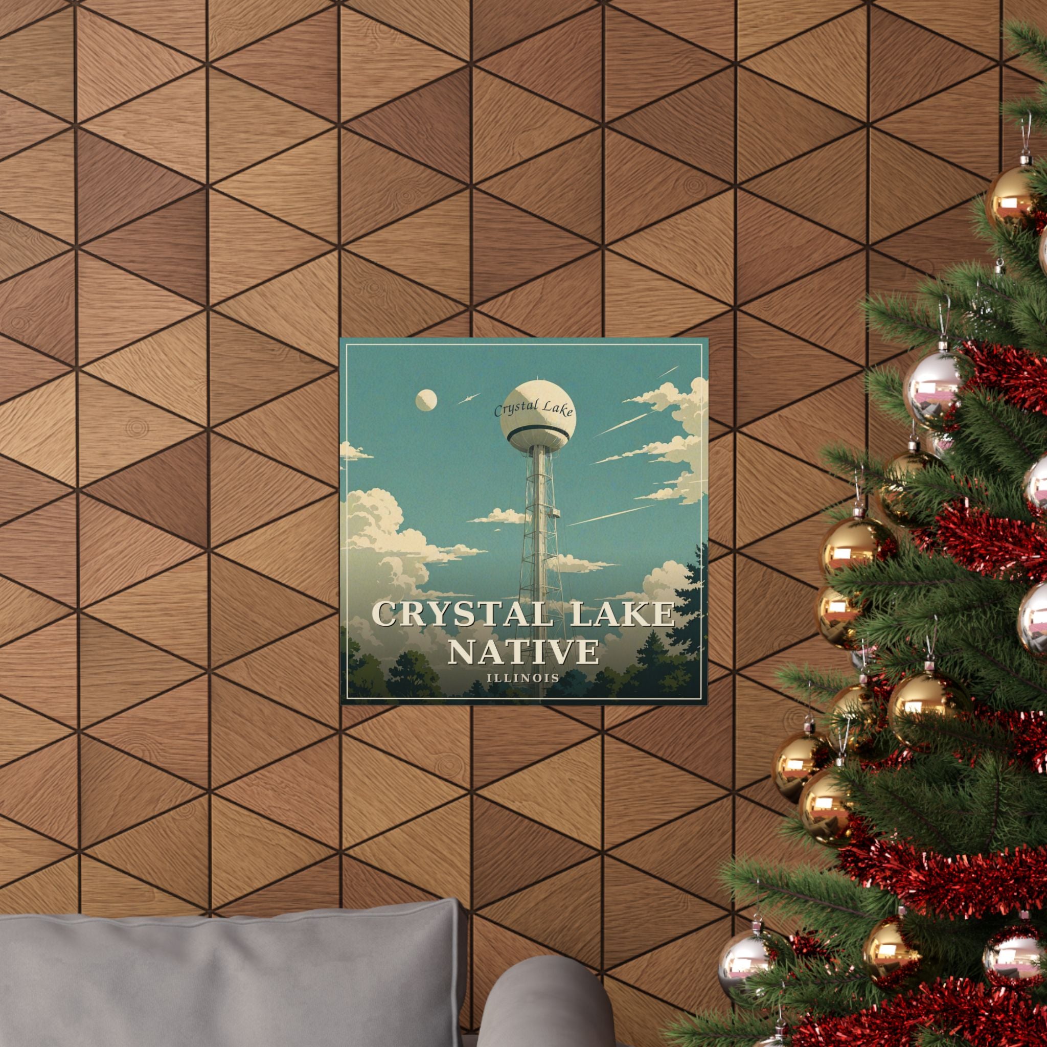 Crystal Lake Native - Crystal Lake Poster | Corner & County