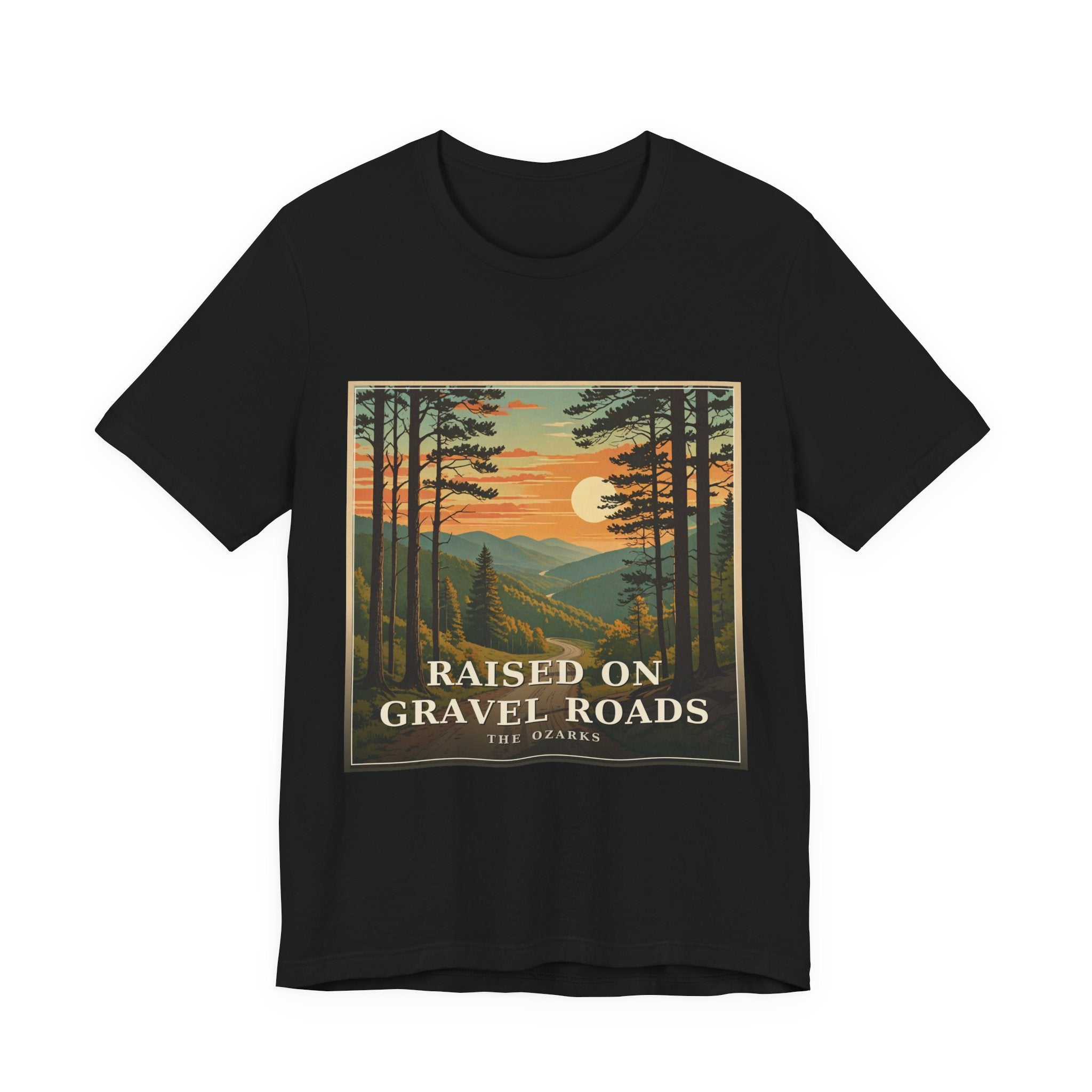 Raised on Gravel Roads - The Ozarks Tee | Corner & County