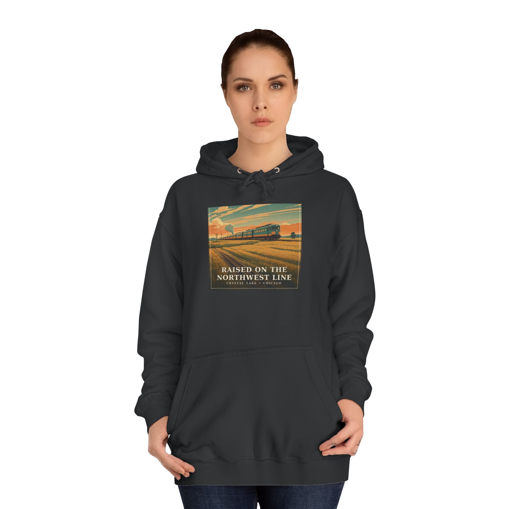 Raised on the Northwest Line - Crystal Lake Hoodie | Corner & County