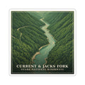 Current & Jacks Fork - The Ozarks Sticker | Corner & County